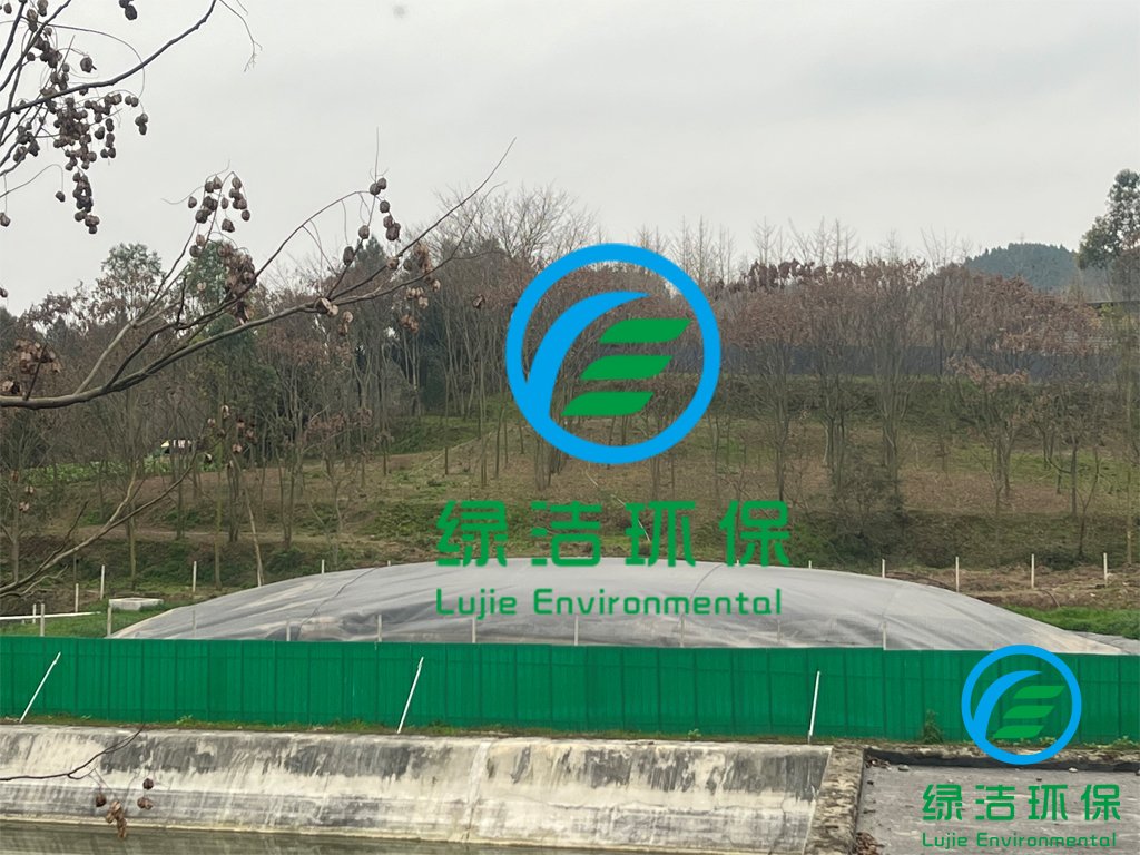 四川资阳市乐至县2500立方黑膜沼气工程3000立方黑